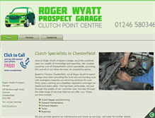 Tablet Screenshot of clutcheschesterfield.co.uk